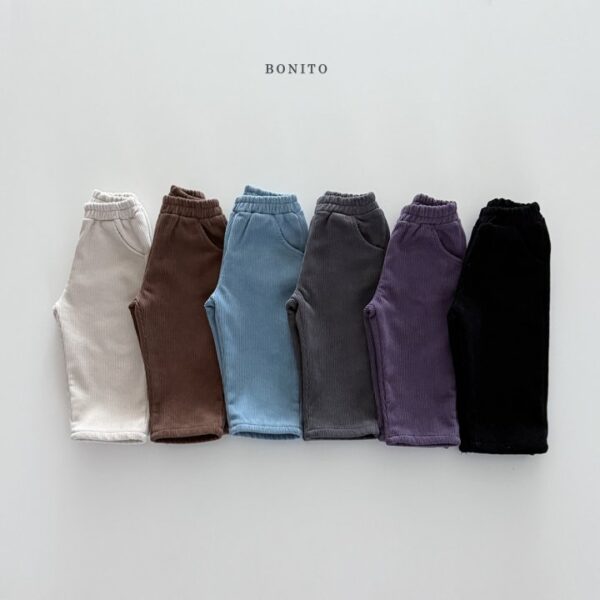 <b>BONITO褲子</b>Winter 기획)두툼기모골덴pt 70-140CM 灰紫黑