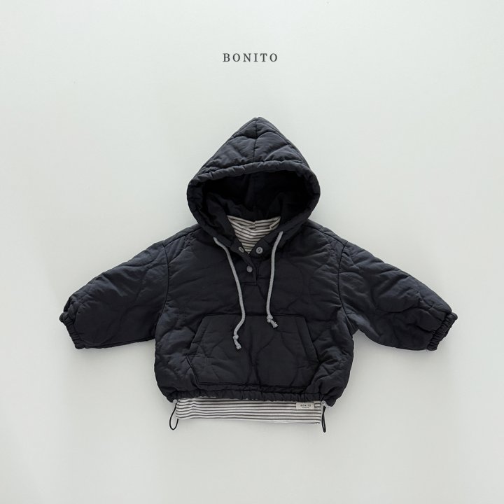 <b>BONITO帽T</b>Winter 퀼팅후드티 70-140CM 親子裝