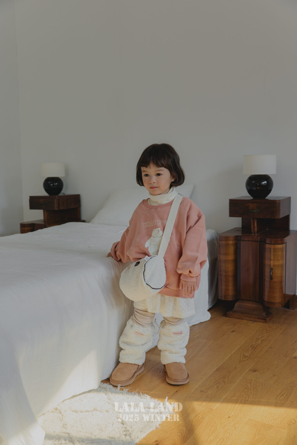 <b>LALALAND洋裝</b>Winter 캔디 레이어드 원피스 75-120CM