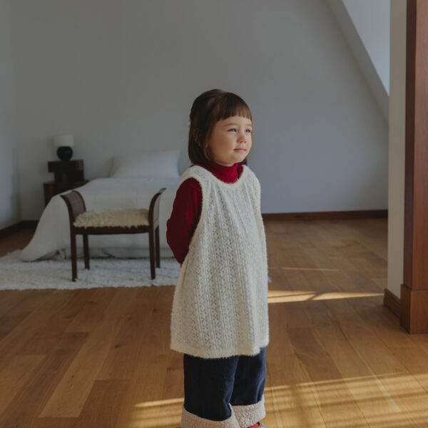 <b>LALALAND洋裝</b>Winter 캔디 레이어드 원피스 75-120CM