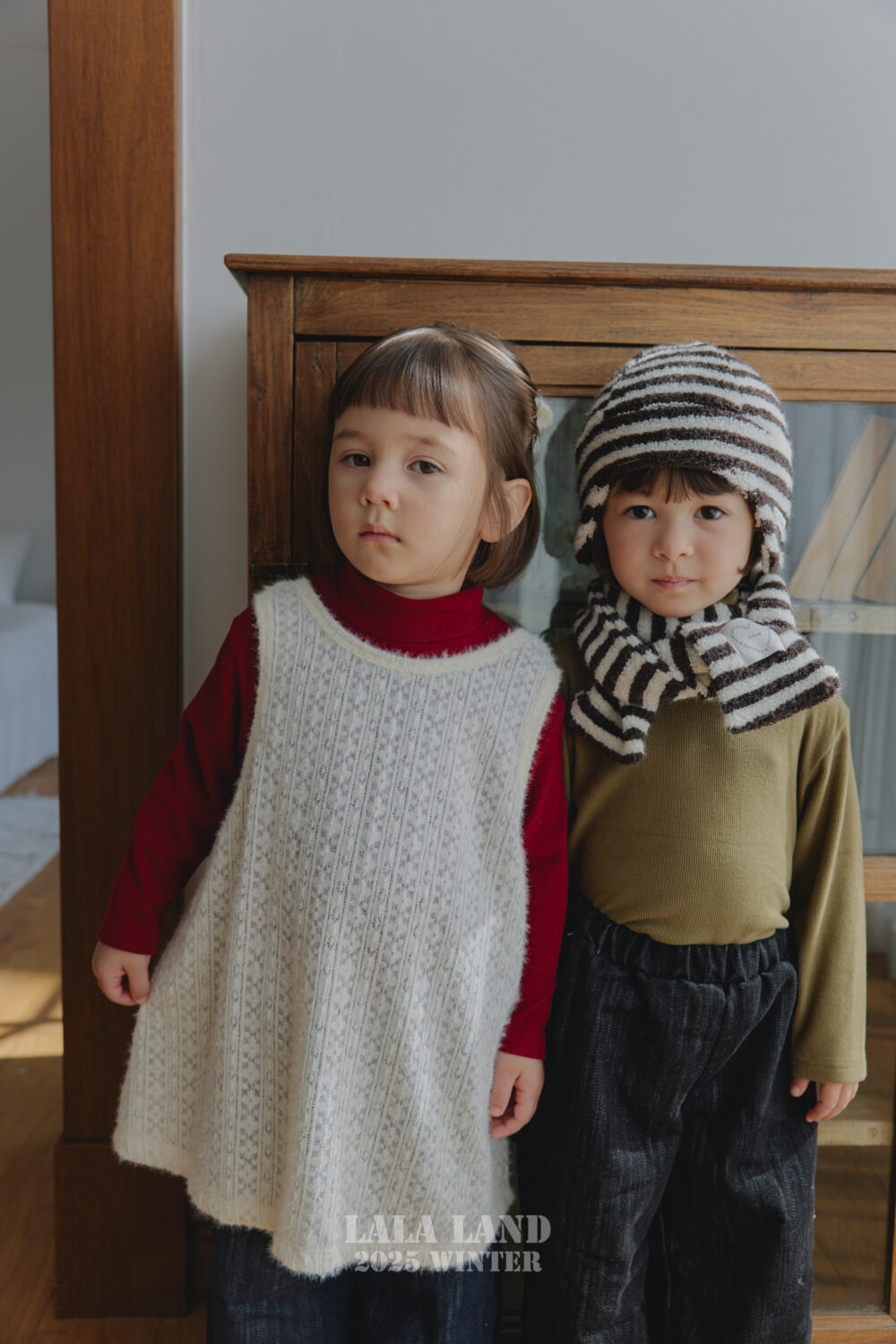 <b>LALALAND帽子</b>Winter 귀돌이 앙테 비니 75-120CM