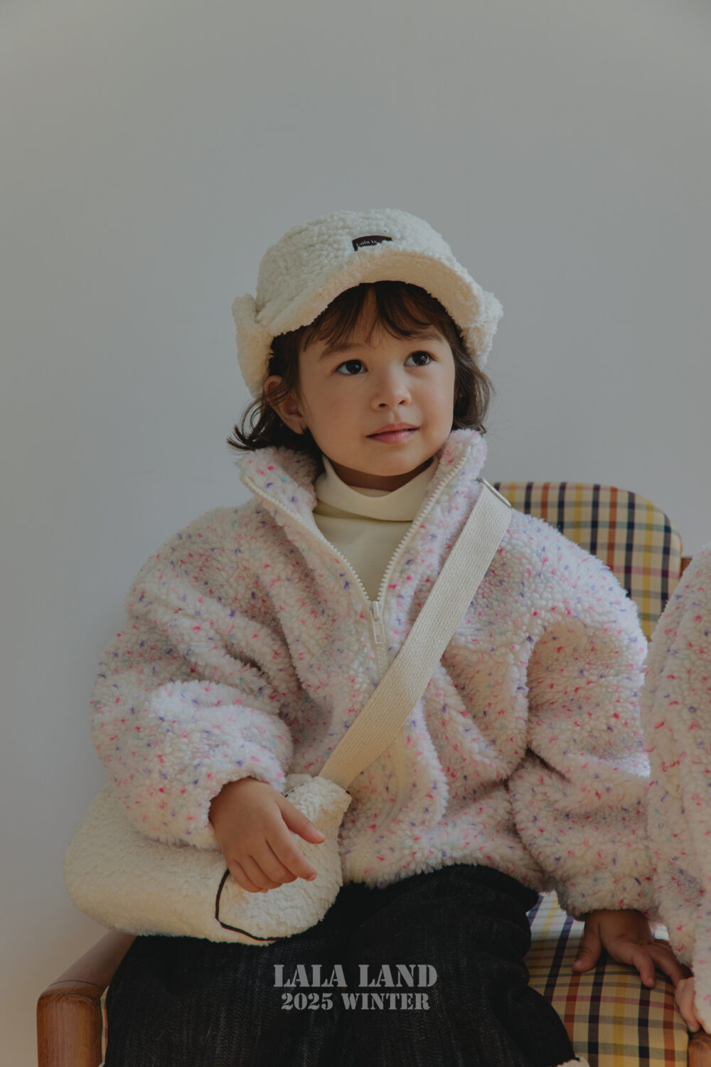 <b>LALALAND帽子</b>Winter 베어 귀달이 캡 75-120CM