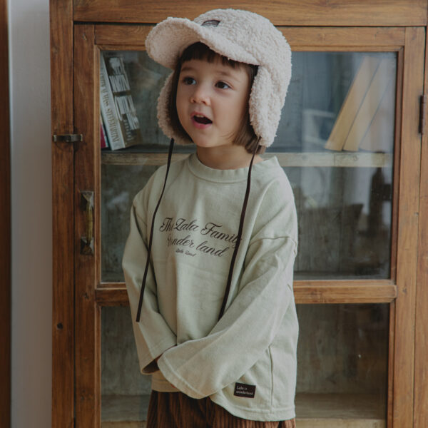 <b>LALALAND帽子</b>Winter 베어 귀달이 캡 75-120CM