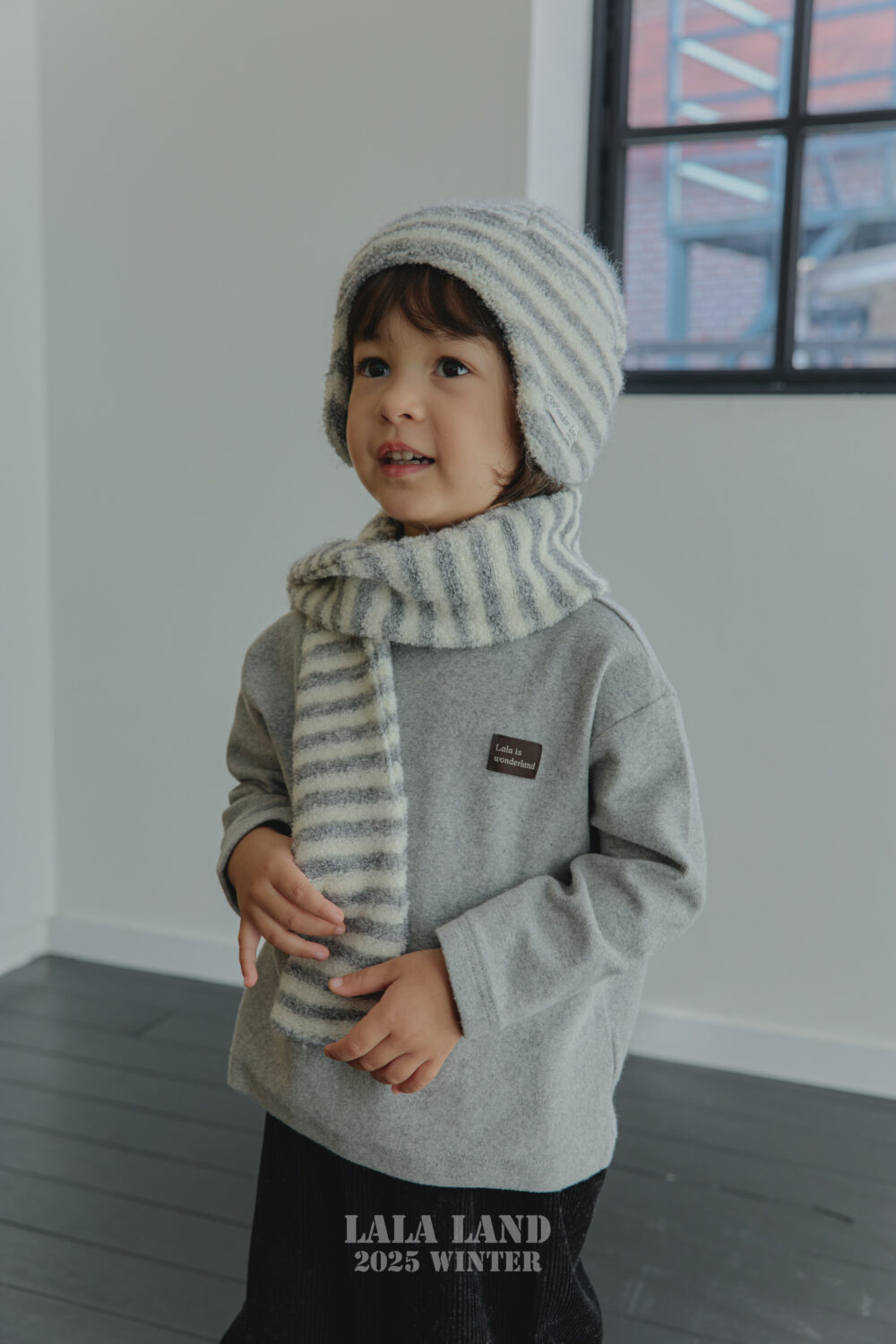 <b>LALALAND帽子</b>Winter 귀돌이 앙테 비니 75-120CM