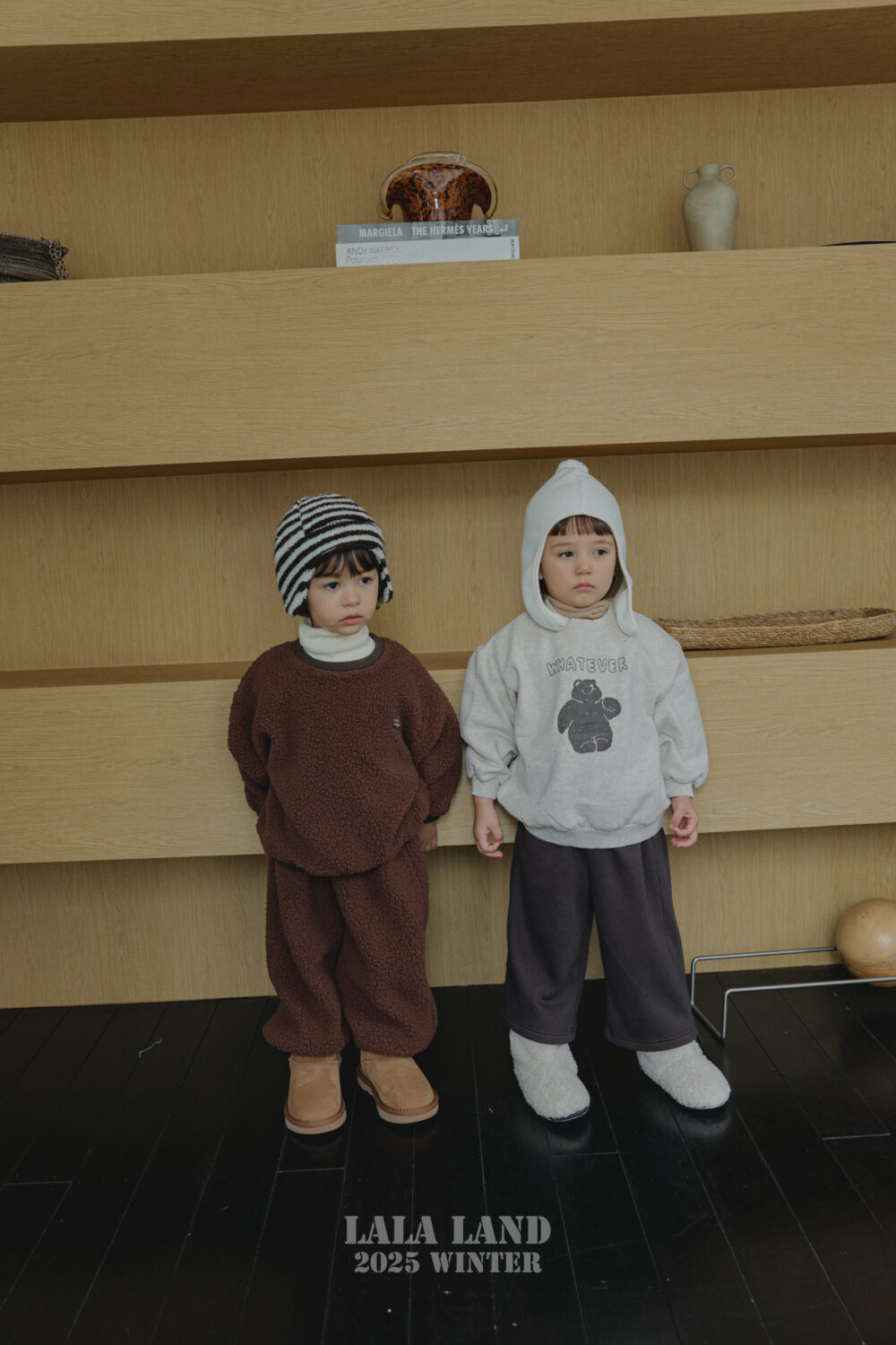 <b>LALALAND褲子</b>Winter 스판골지 밍크바지 75-120CM