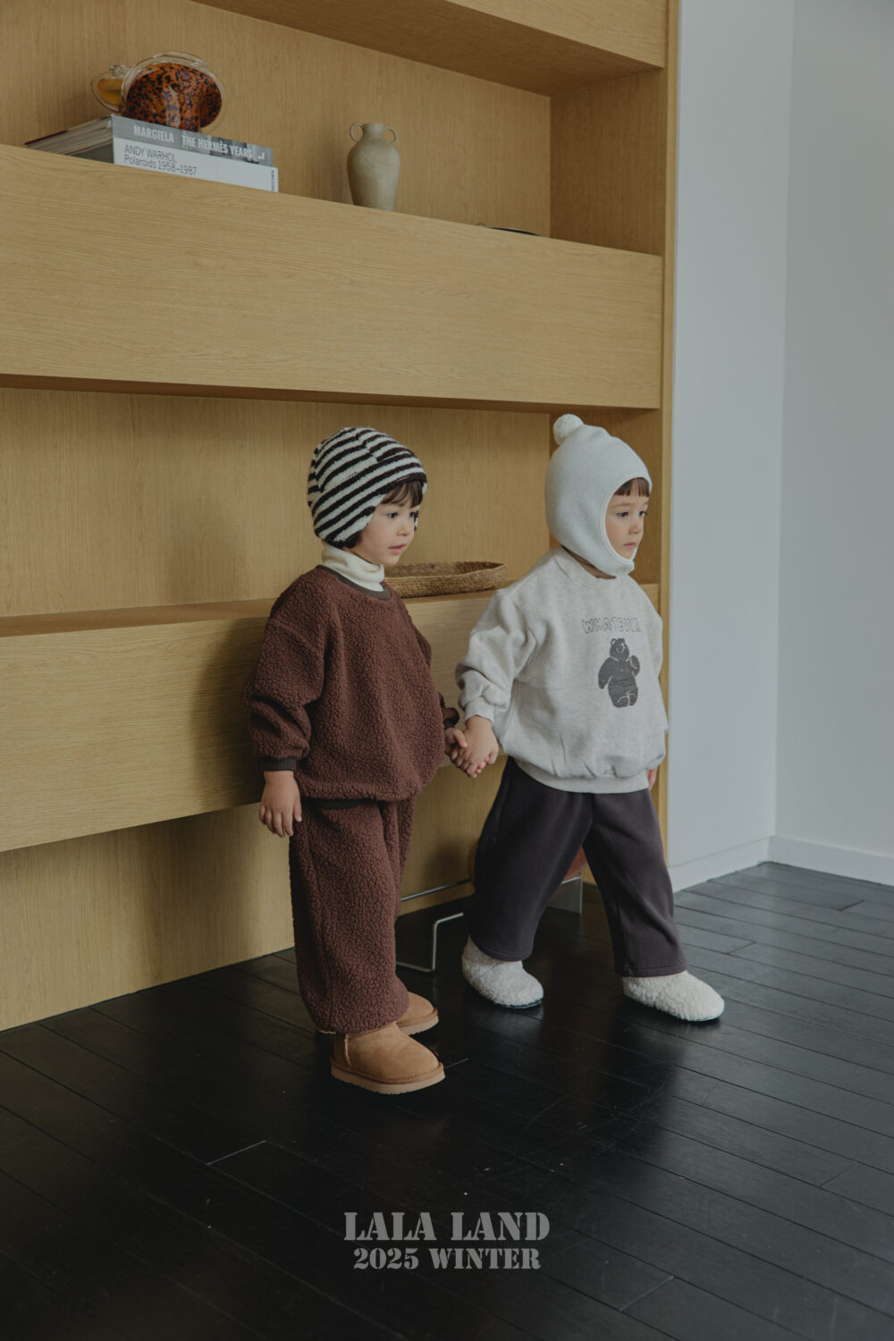 <b>LALALAND褲子</b>Winter 스판골지 밍크바지 75-120CM