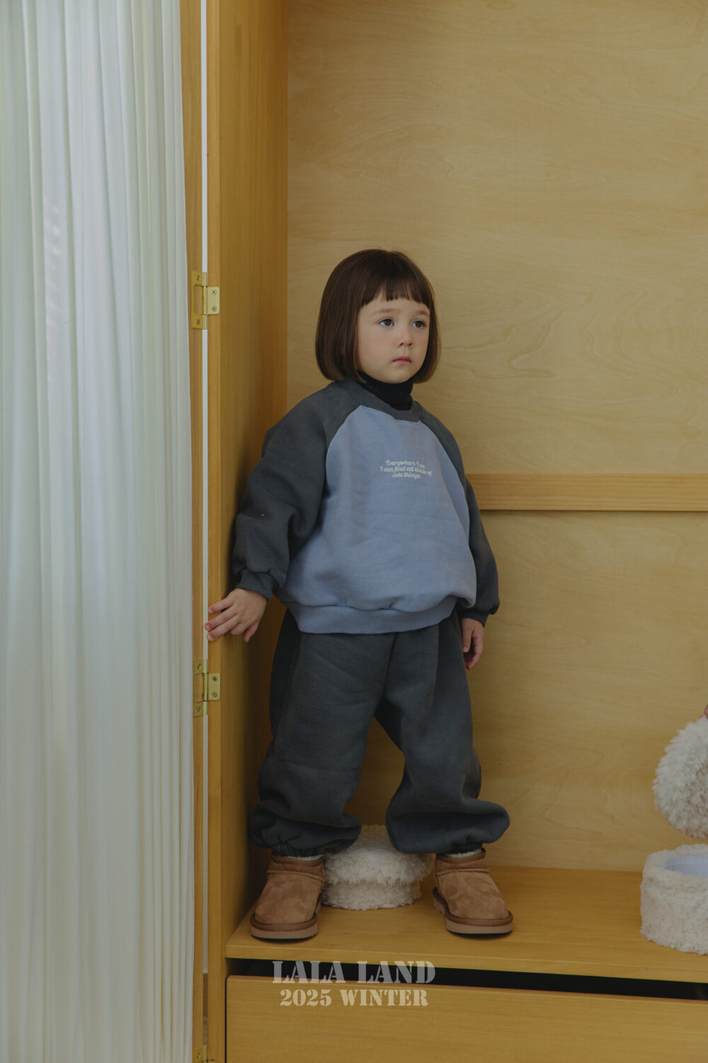 <b>LALALAND衛衣</b>Winter 에브리 라글란 맨투맨 75-120CM