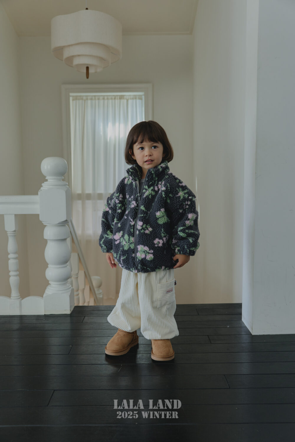 <b>LALALAND外套</b>Winter 마이쭈 덤블 집업 75-120CM親子裝