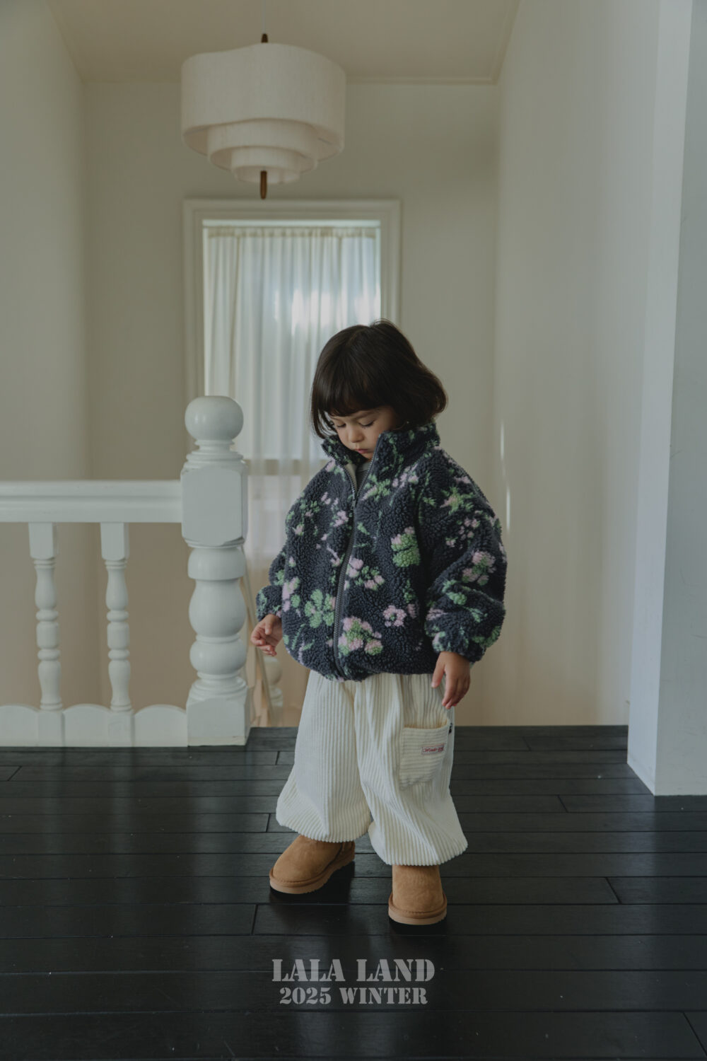 <b>LALALAND外套</b>Winter 마이쭈 덤블 집업 75-120CM親子裝