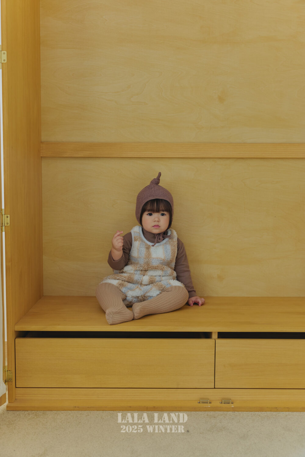 <b>LALALAND背心</b>Winter덤블 조끼  6-20M