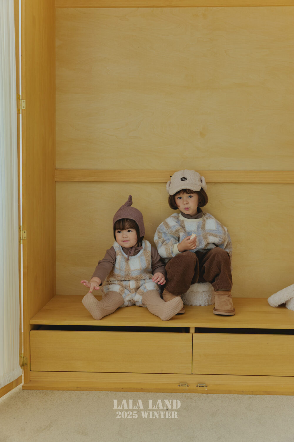 <b>LALALAND背心</b>Winter덤블 조끼  6-20M