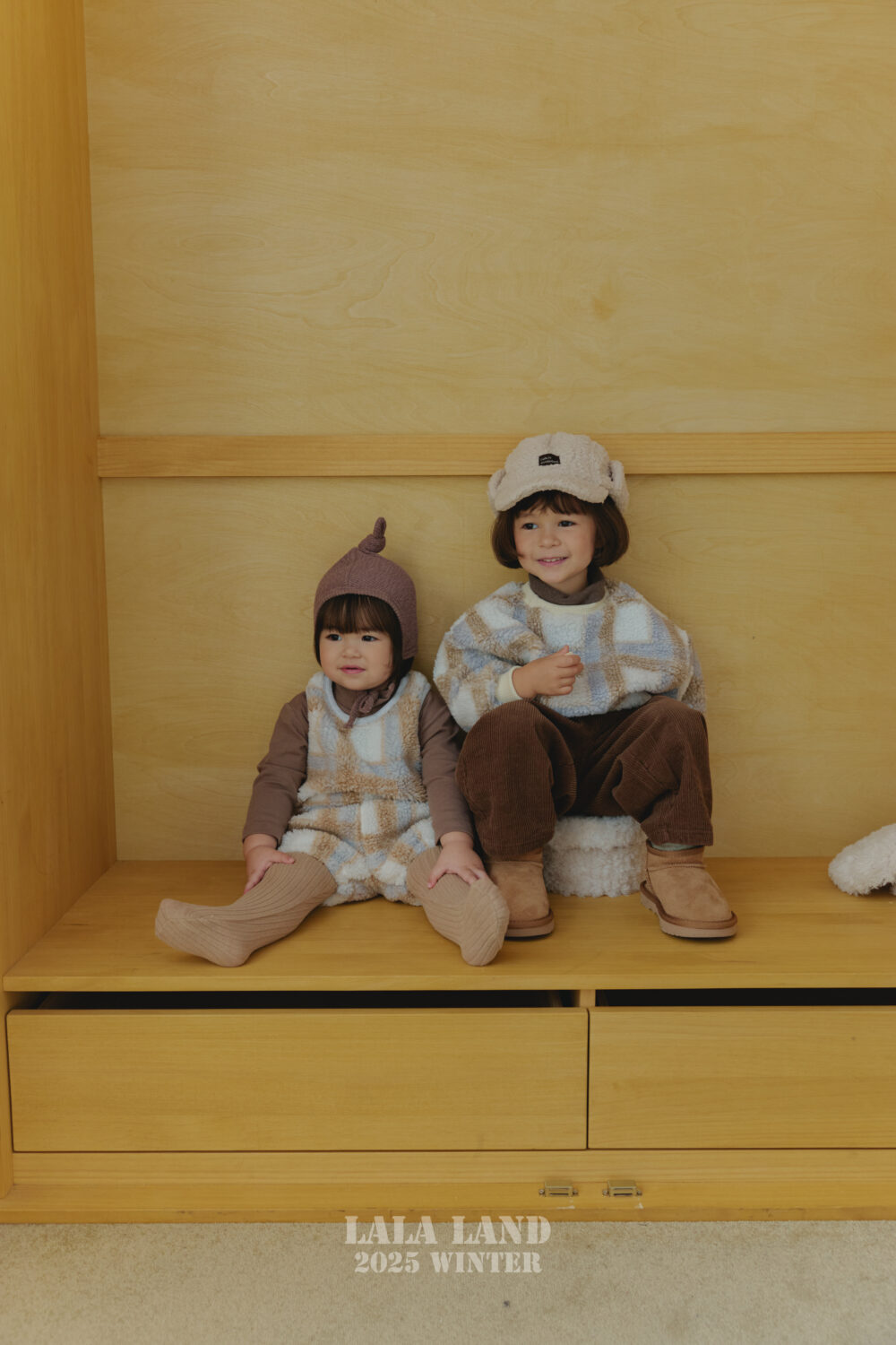 <b>LALALAND衛衣</b>Winter 덤블 맨투맨 75-120CM