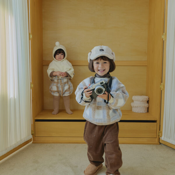 <b>LALALAND褲子</b>Winter 골덴 기모 바지 75-120CM