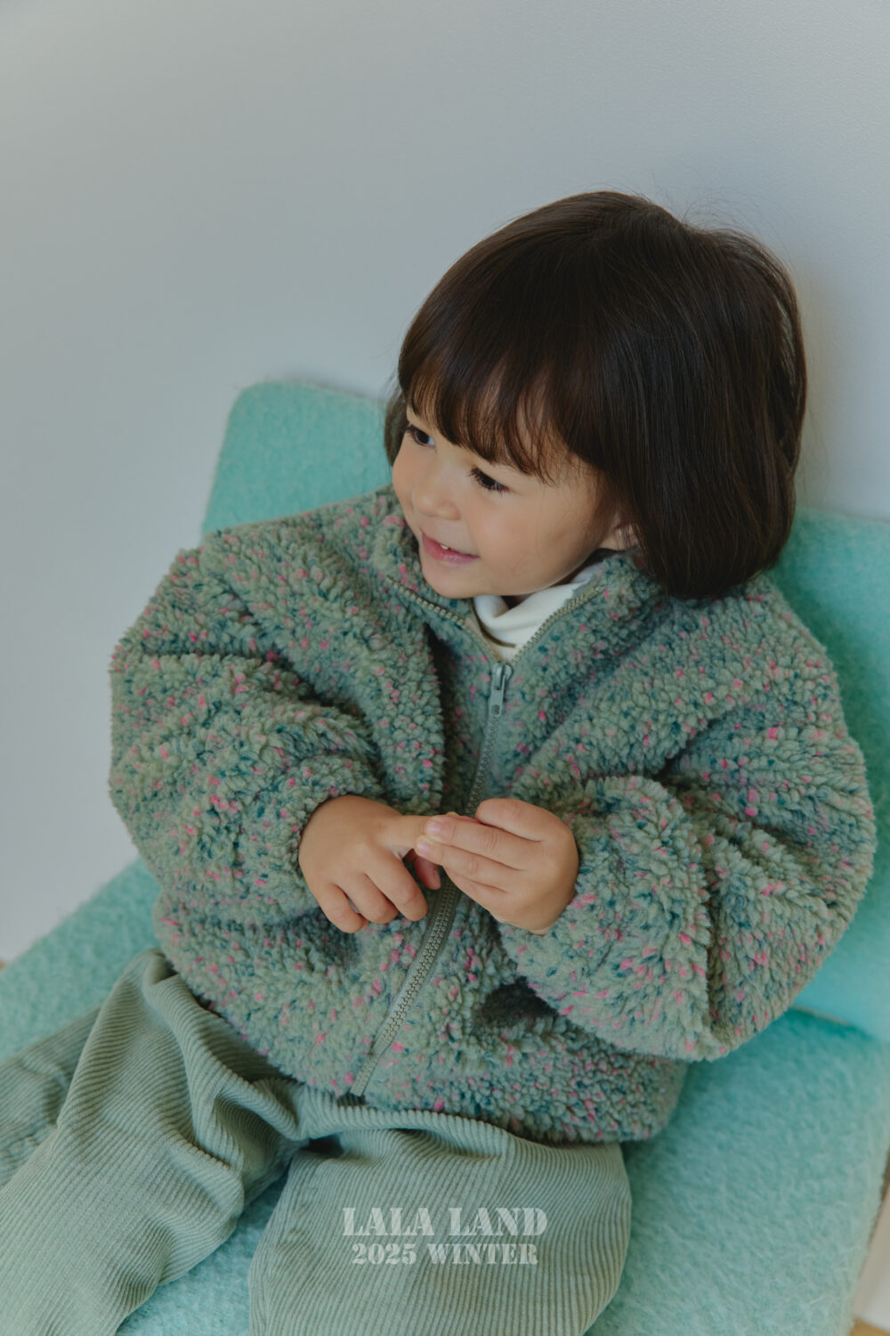 <b>LALALAND外套</b>Winter 마이쭈 덤블 집업 75-120CM親子裝