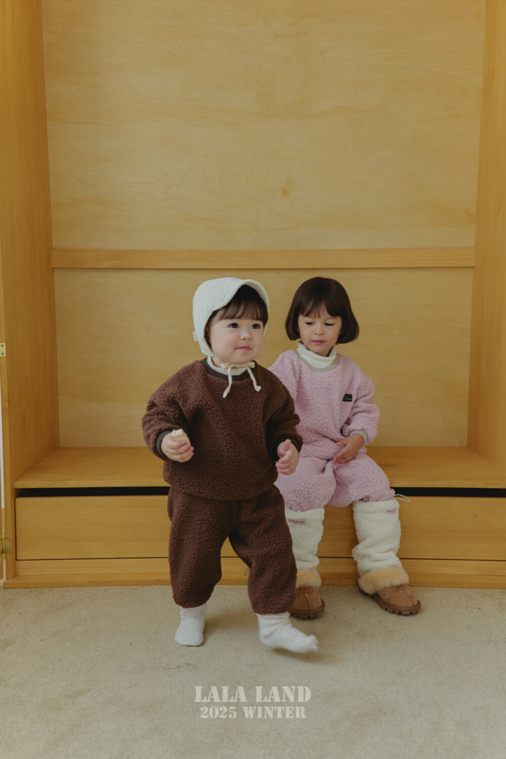 <b>LALALAND褲子</b>Winter뽀글 소시지 바지  6-20M