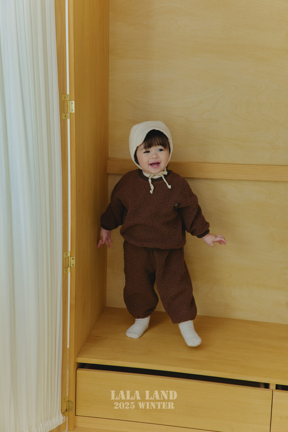 <b>LALALAND褲子</b>Winter뽀글 소시지 바지  6-20M