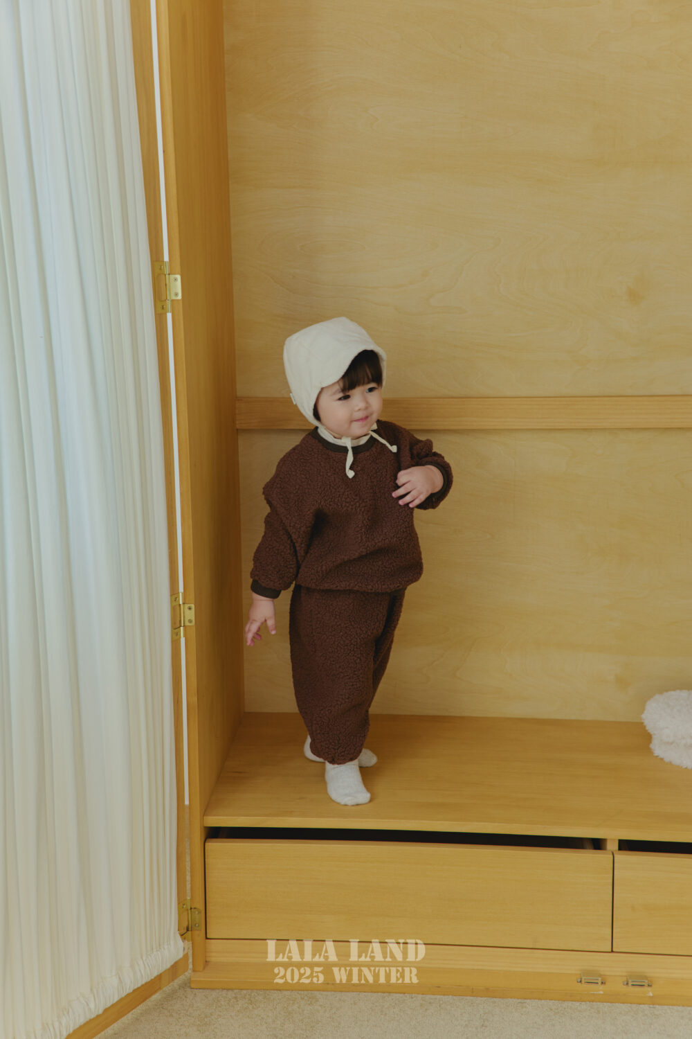 <b>LALALAND褲子</b>Winter뽀글 소시지 바지  6-20M