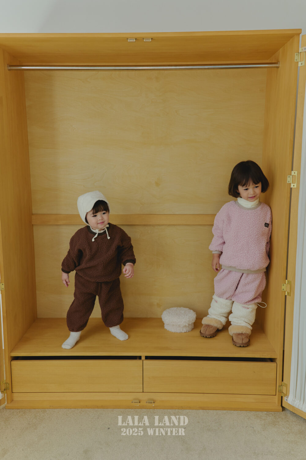 <b>LALALAND褲子</b>Winter뽀글 소시지 바지  6-20M