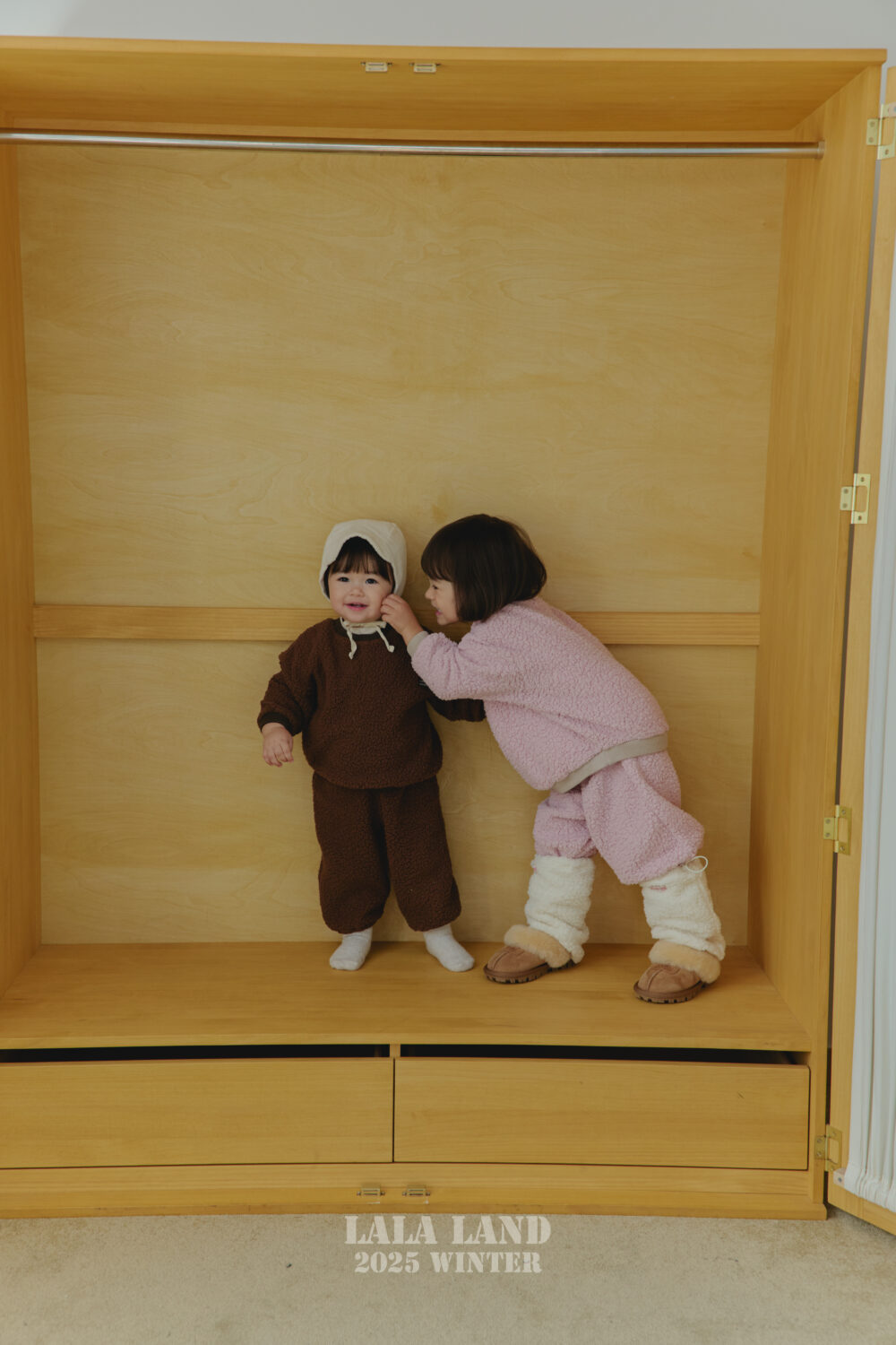 <b>LALALAND褲子</b>Winter뽀글 소시지 바지  6-20M