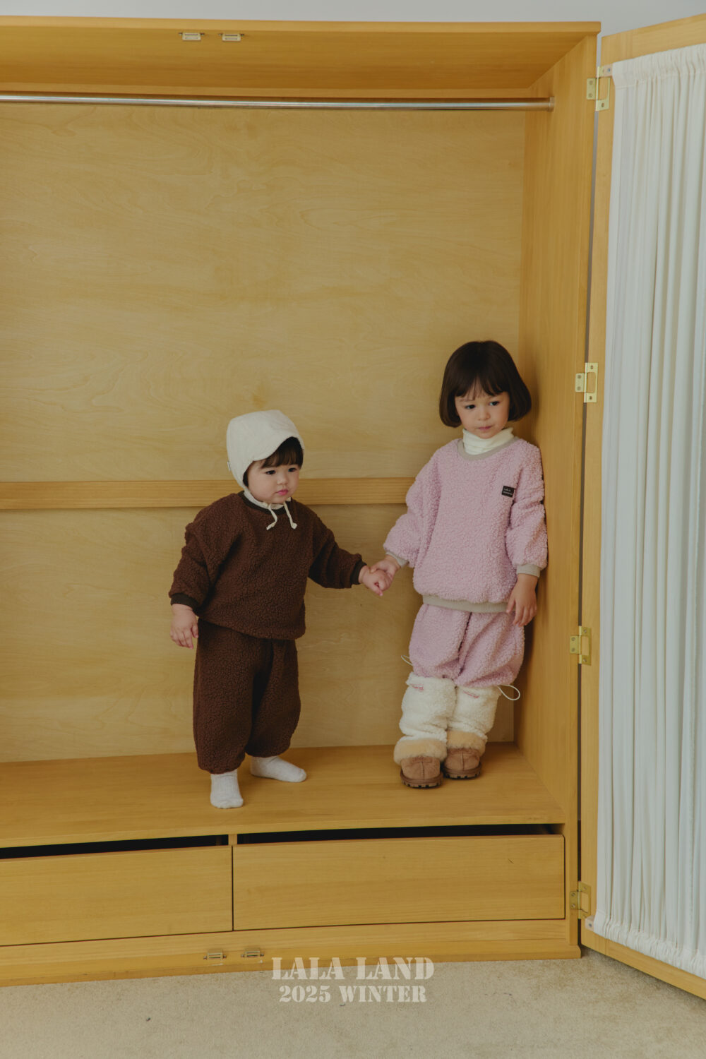 <b>LALALAND褲子</b>Winter뽀글 소시지 바지  6-20M