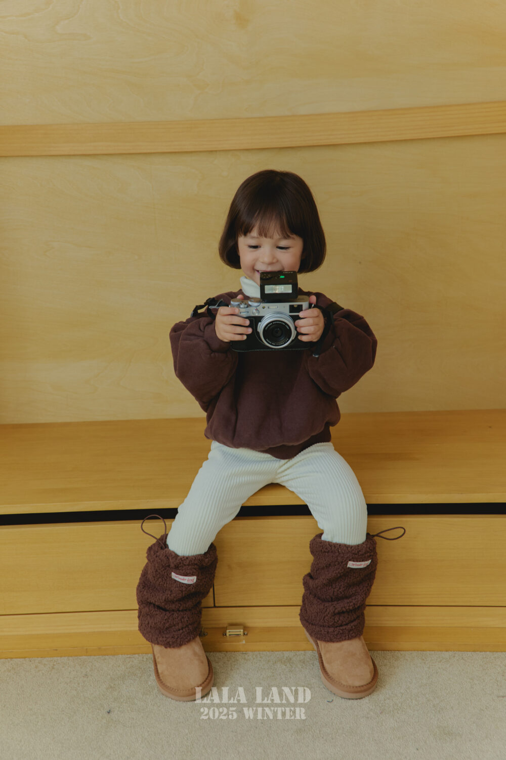 <b>LALALAND襪套</b>Winter 베어 발워머 75-120CM