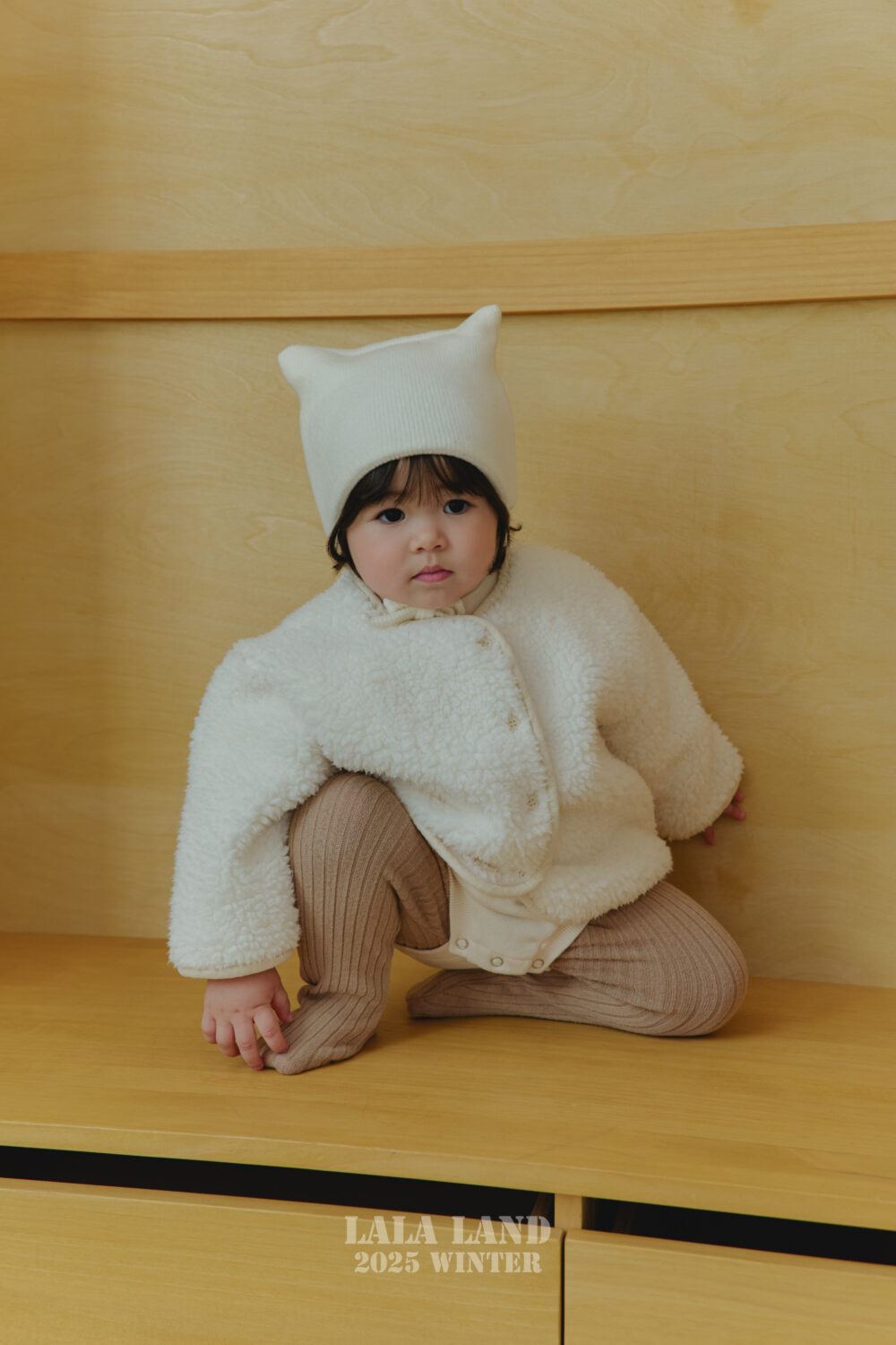 <b>LALALAND帽子</b>Winter쁘띠 캣 비니   6-20M