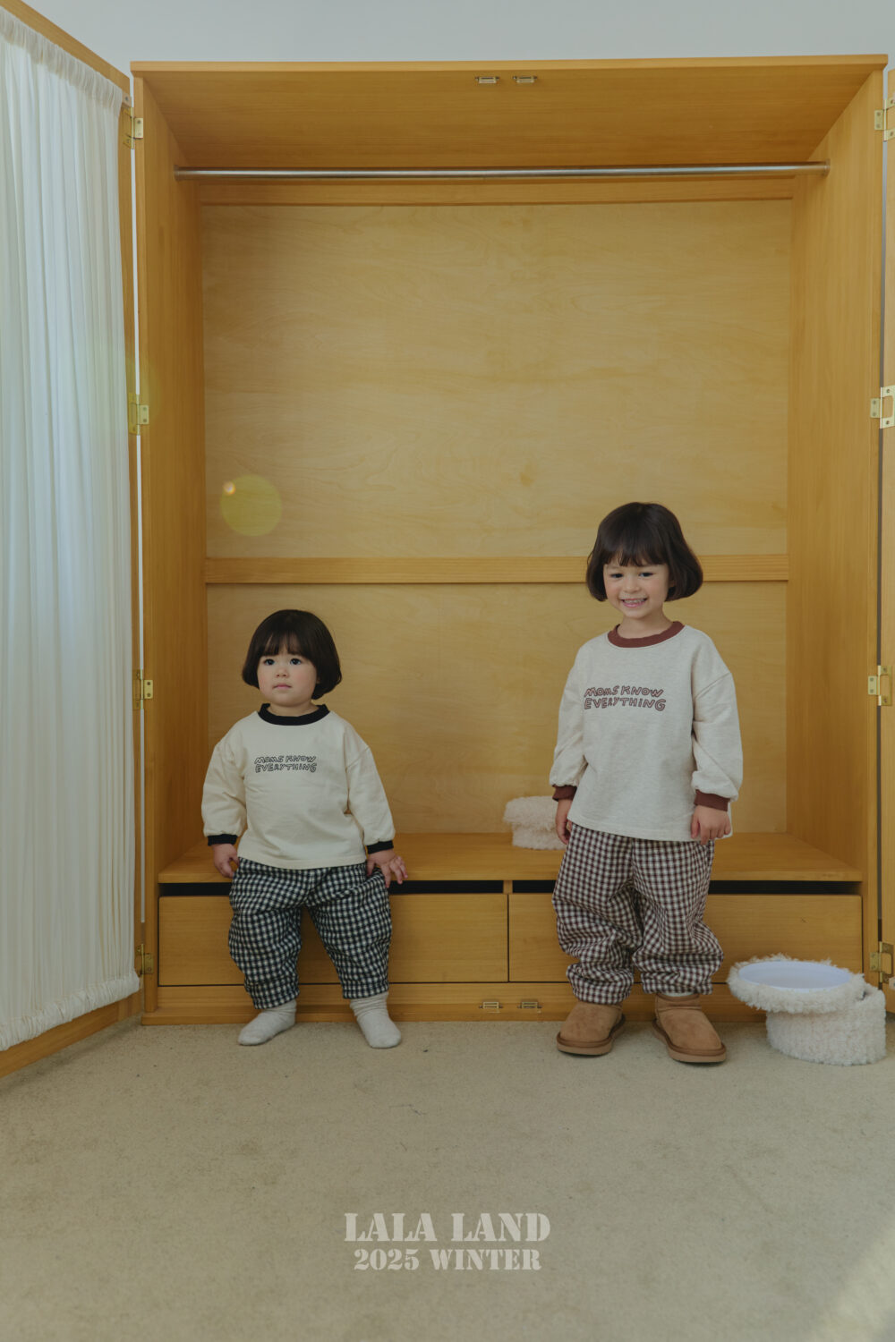 <b>LALALANDT恤</b>Winter 에브띵 배색티 6-20M