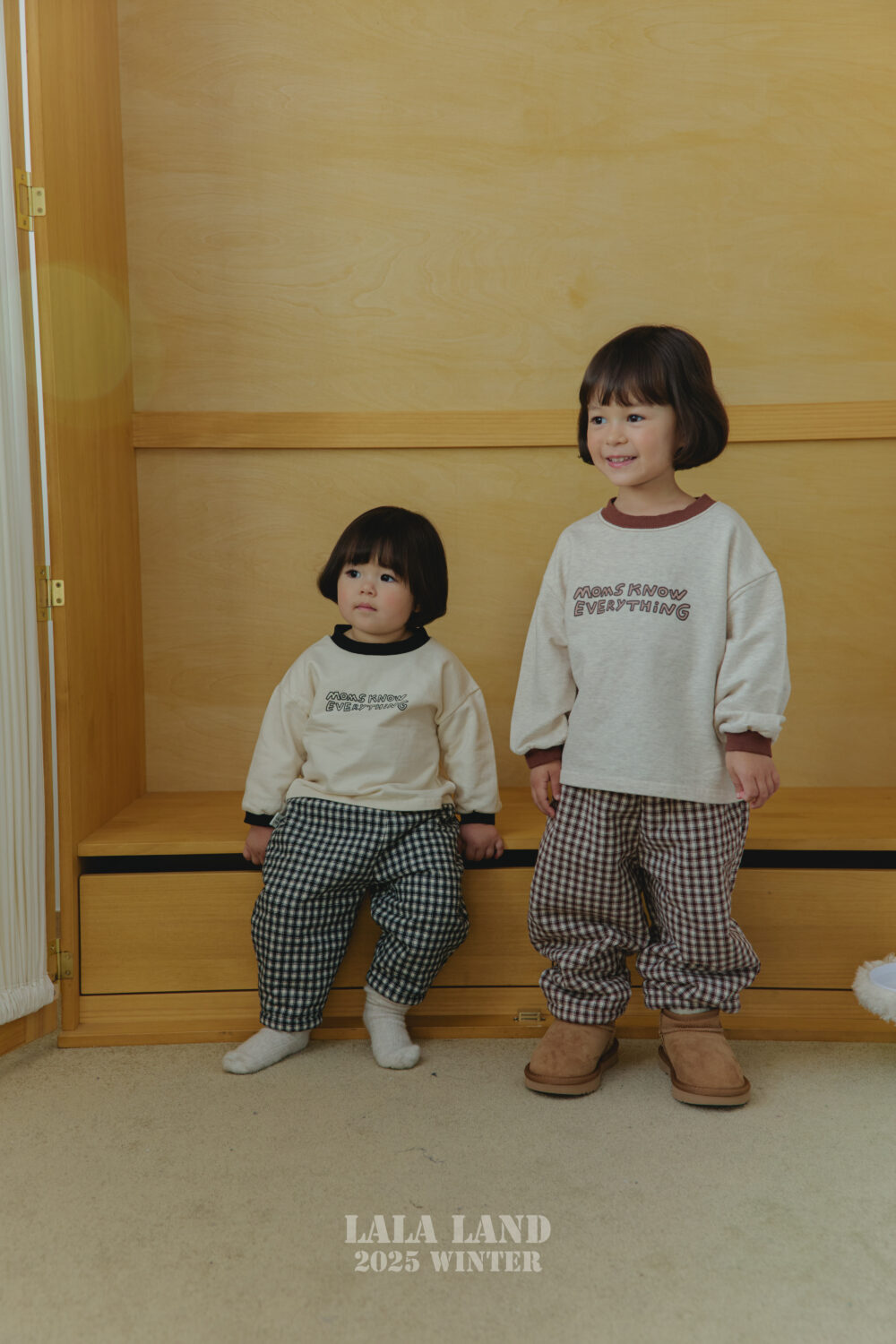 <b>LALALANDT恤</b>Winter 에브띵 배색티 6-20M