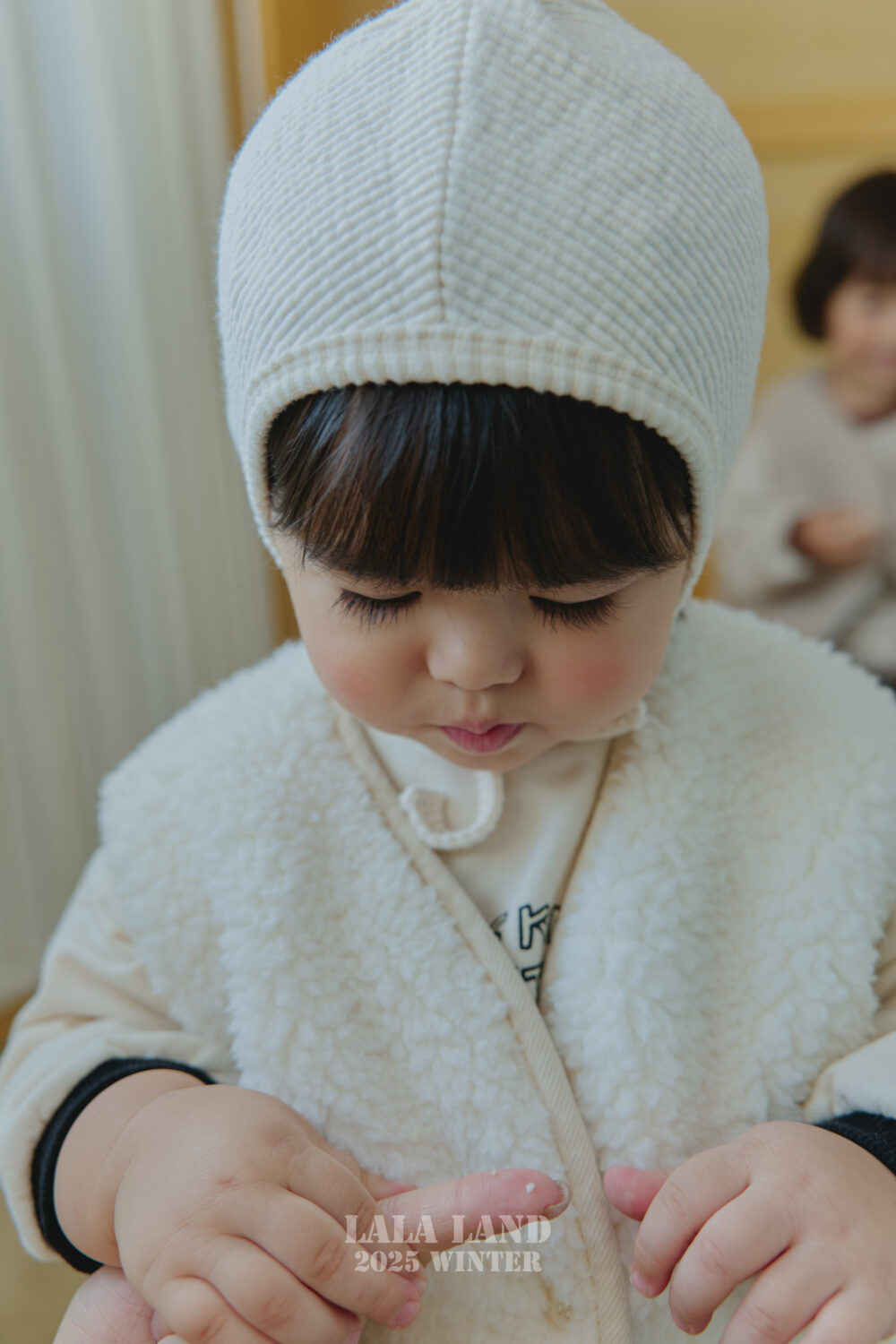 <b>LALALAND帽子</b>Winter피치 꼭지비니  6-20M