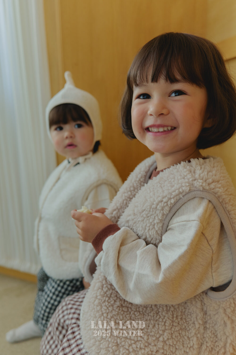 <b>LALALAND背心</b>Winter보아털 조끼 6-20M