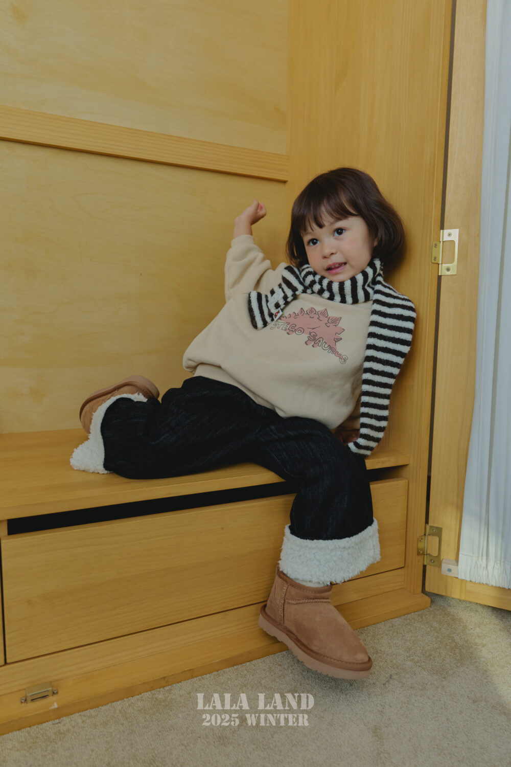 <b>LALALAND衛衣</b>Winter 윈터 공룡 맨투맨 75-120CM