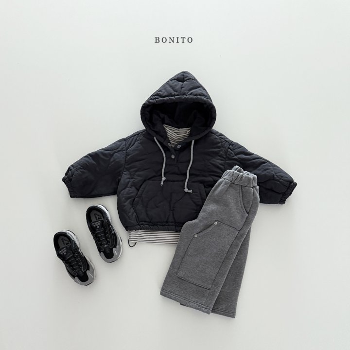 <b>BONITO帽T</b>Winter 퀼팅후드티 70-140CM 親子裝