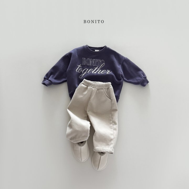 <b>BONITO衛衣</b>Winter 투게더맨투맨 70-140CM 親子裝