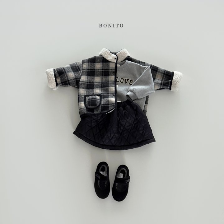 <b>BONITO裙子</b>Winter 퀼팅덤블스커트  70-140CM