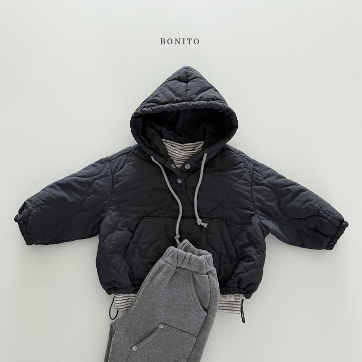 <b>BONITO帽T</b>Winter 퀼팅후드티 70-140CM 親子裝