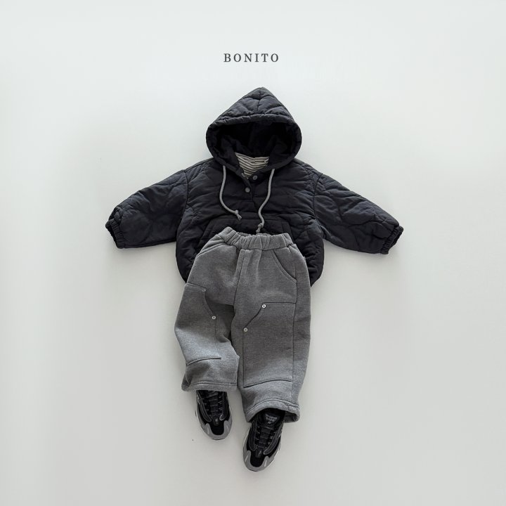 <b>BONITO帽T</b>Winter 퀼팅후드티 70-140CM 親子裝