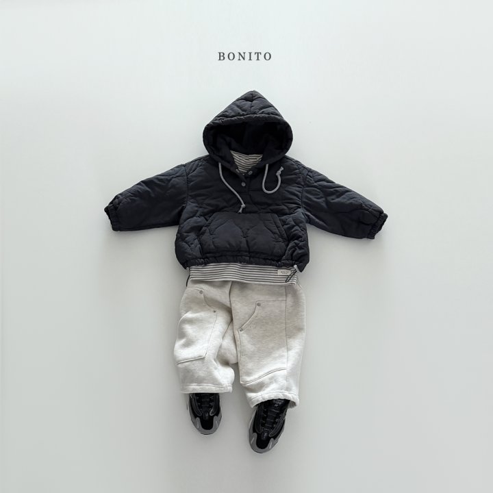 <b>BONITO帽T</b>Winter 퀼팅후드티 70-140CM 親子裝