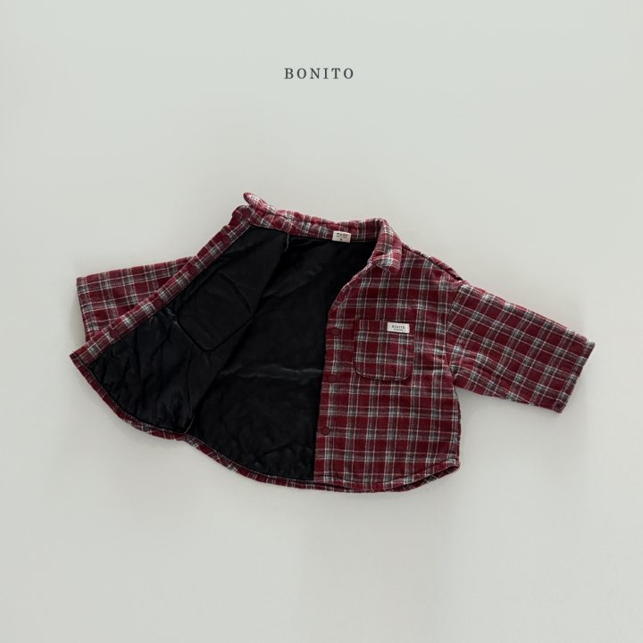 <b>BONITO襯衫</b>Winter 체크본딩셔츠 70-140CM