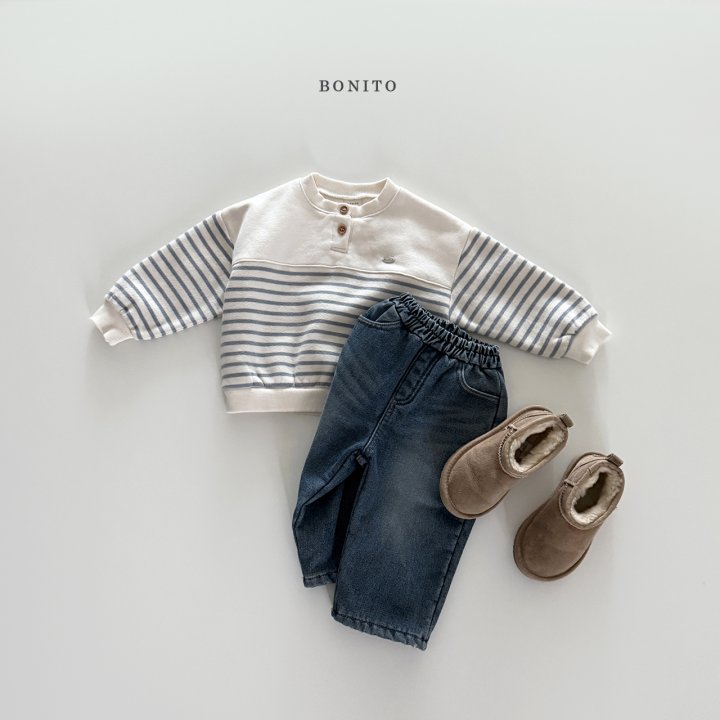 <b>BONITO衛衣</b>Winter st단작맨투맨 70-140CM