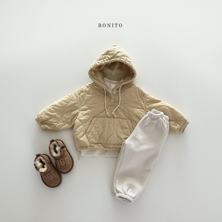 <b>BONITO帽T</b>Winter 퀼팅후드티 70-140CM 親子裝