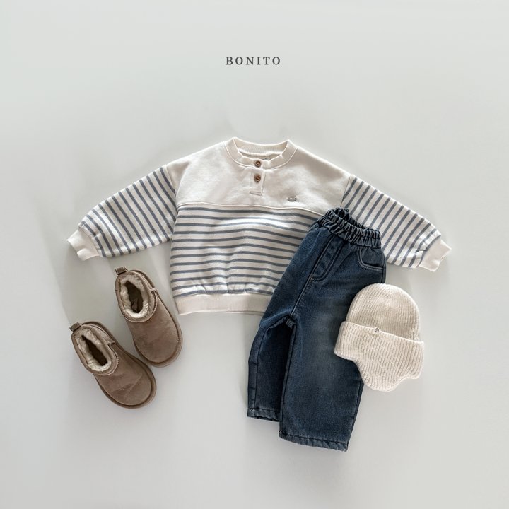 <b>BONITO衛衣</b>Winter st단작맨투맨 70-140CM