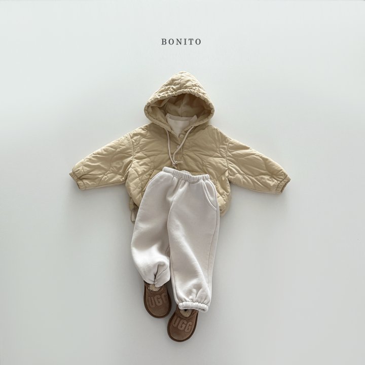 <b>BONITO帽T</b>Winter 퀼팅후드티 70-140CM 親子裝