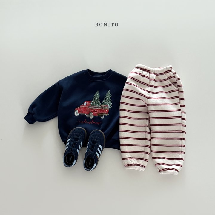 <b>BONITO褲子</b>Winter 두줄st조거팬츠 70-140CM