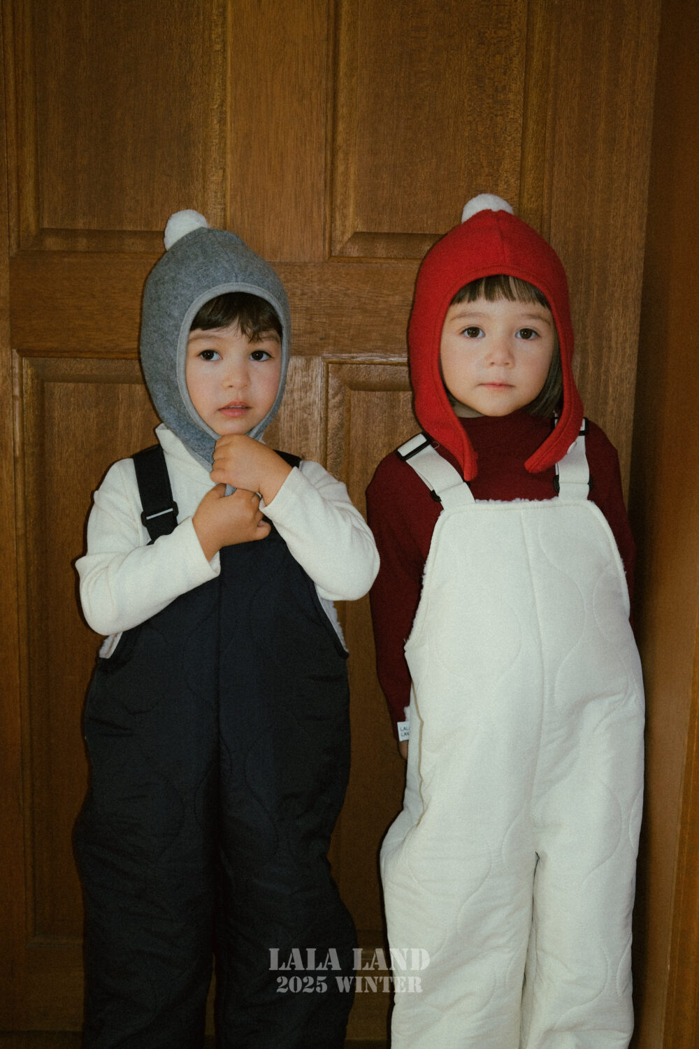 <b>LALALAND帽子</b>Winter 폼폼 귀돌이 비니 75-120CM