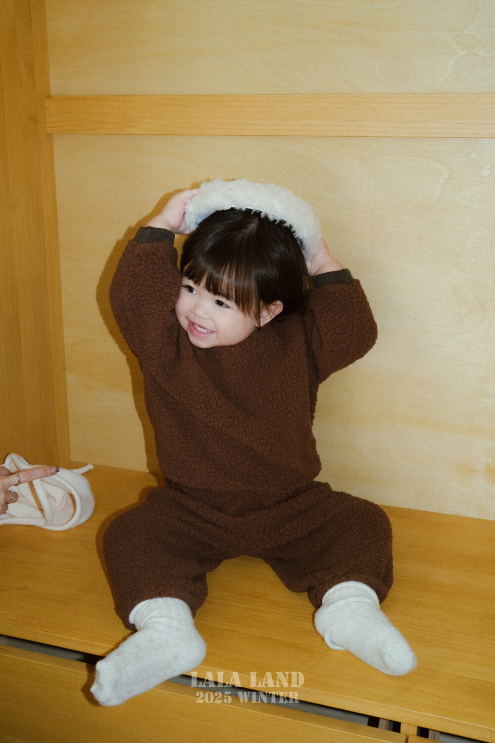 <b>LALALAND褲子</b>Winter뽀글 소시지 바지  6-20M