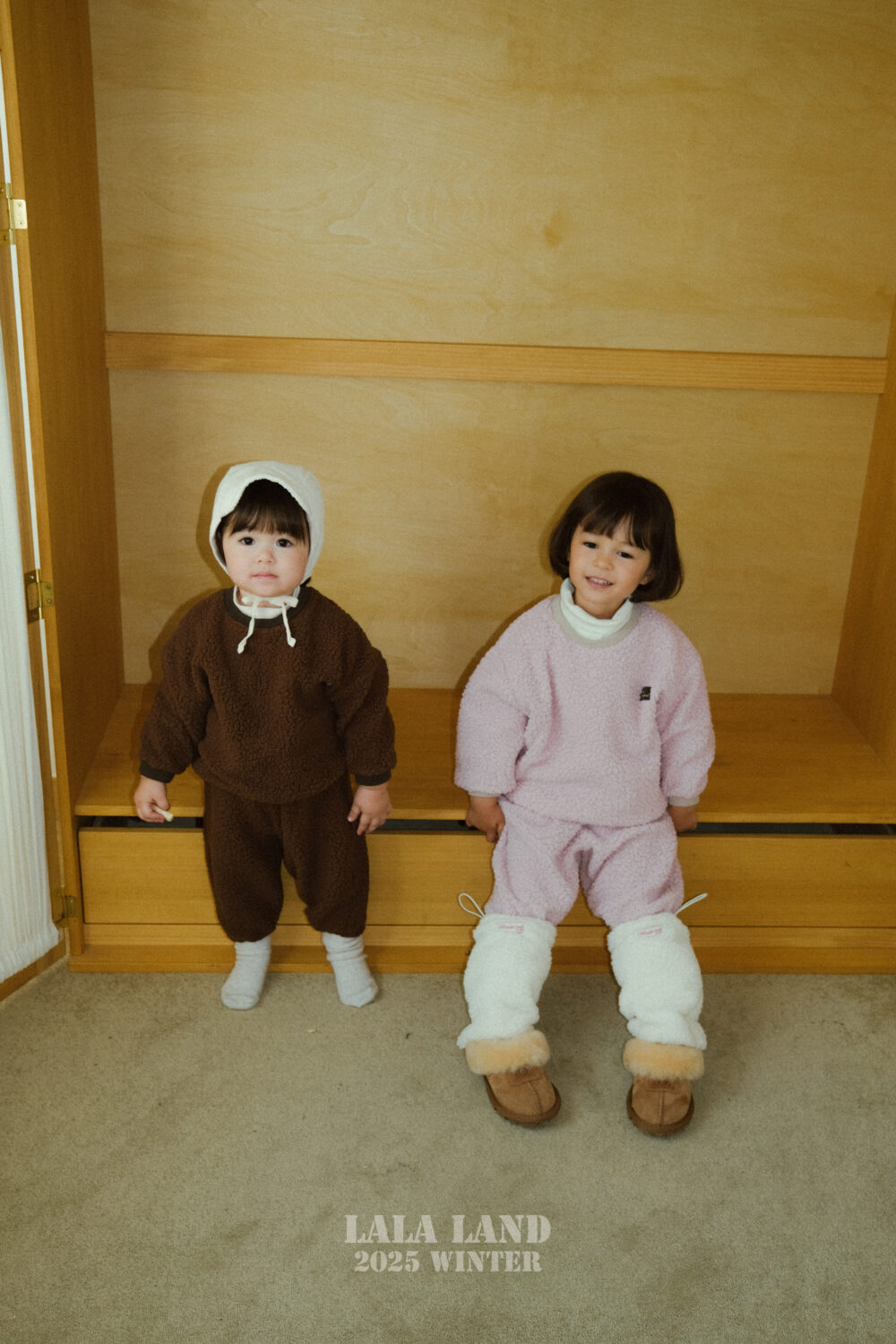 <b>LALALAND褲子</b>Winter뽀글 소시지 바지  6-20M