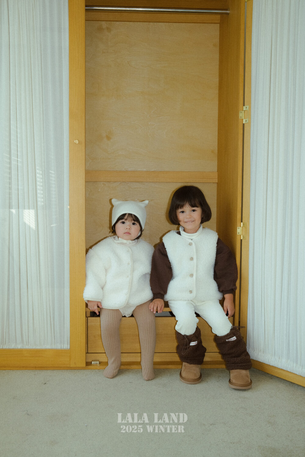 <b>LALALAND內搭褲</b>Winter 니트 골지 유발레깅스   6-20M