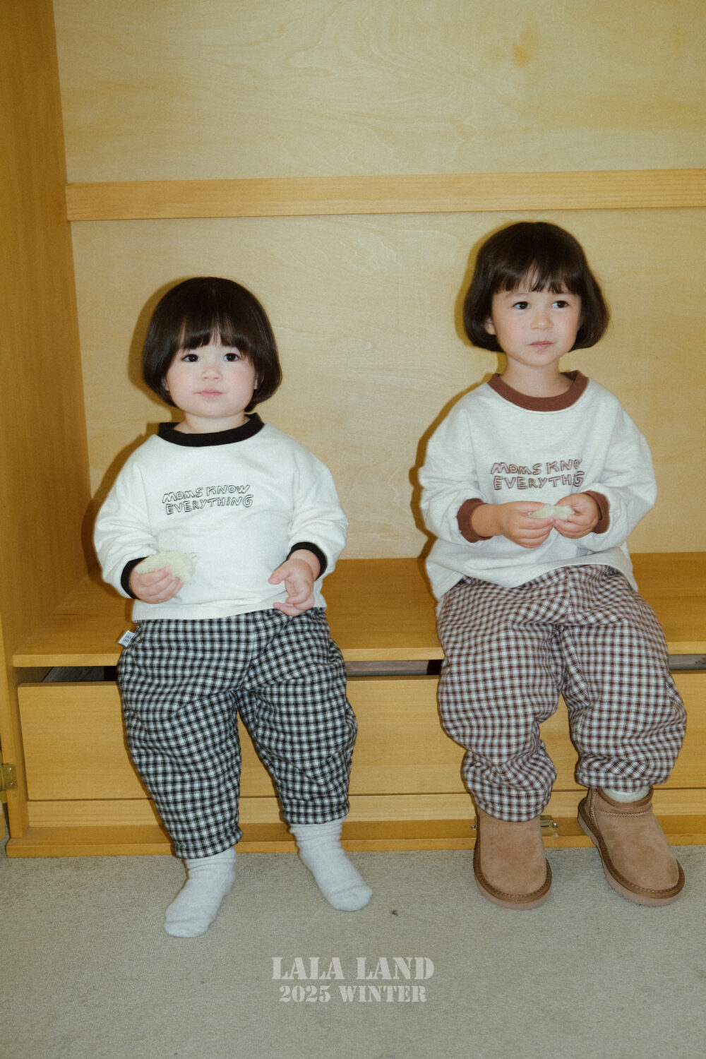 <b>LALALANDT恤</b>Winter 에브띵 배색티 6-20M