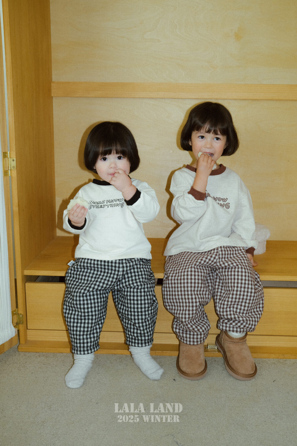 <b>LALALANDT恤</b>Winter 에브띵 배색티 6-20M