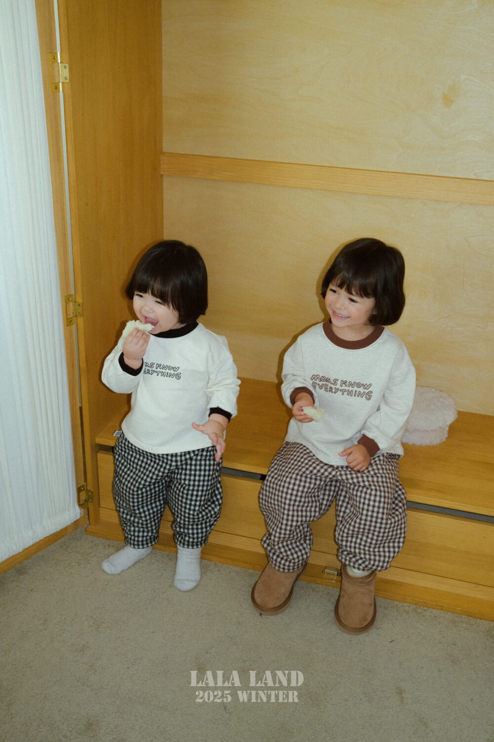 <b>LALALANDT恤</b>Winter 에브띵 배색티 6-20M